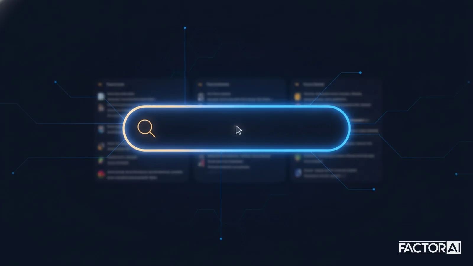 Google AI Mode i era zero-click - wizualizacja wyszukiwarki AI, która odpowiada na pytania bez przekierowania na stronę